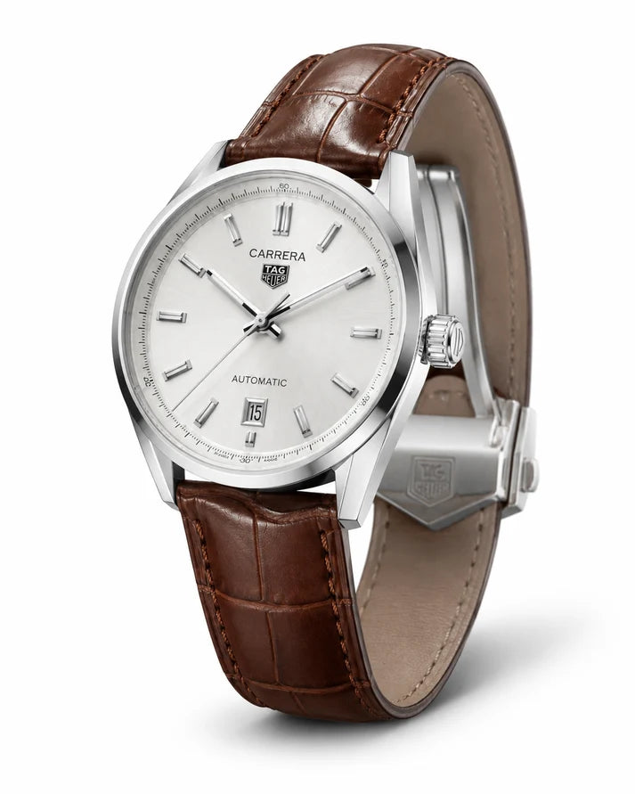 Tag Heur Carrera Calibre 5 Leather Automatic Super Clone Watch