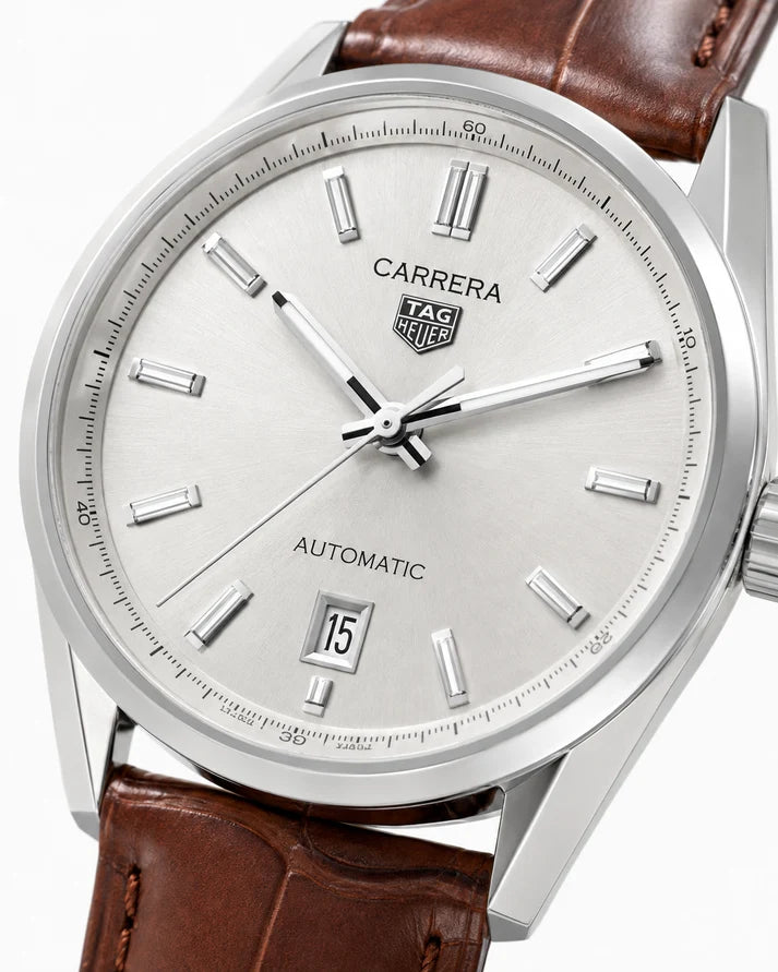 Tag Heur Carrera Calibre 5 Leather Automatic Super Clone Watch