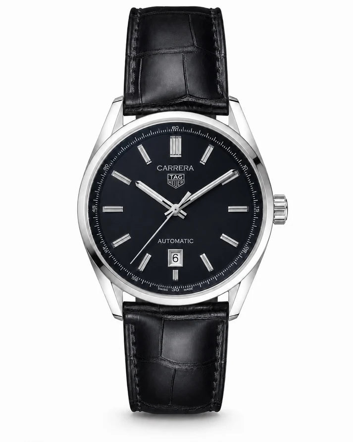 Tag Heur Carrera Calibre 5 Leather Automatic Super Clone Watch