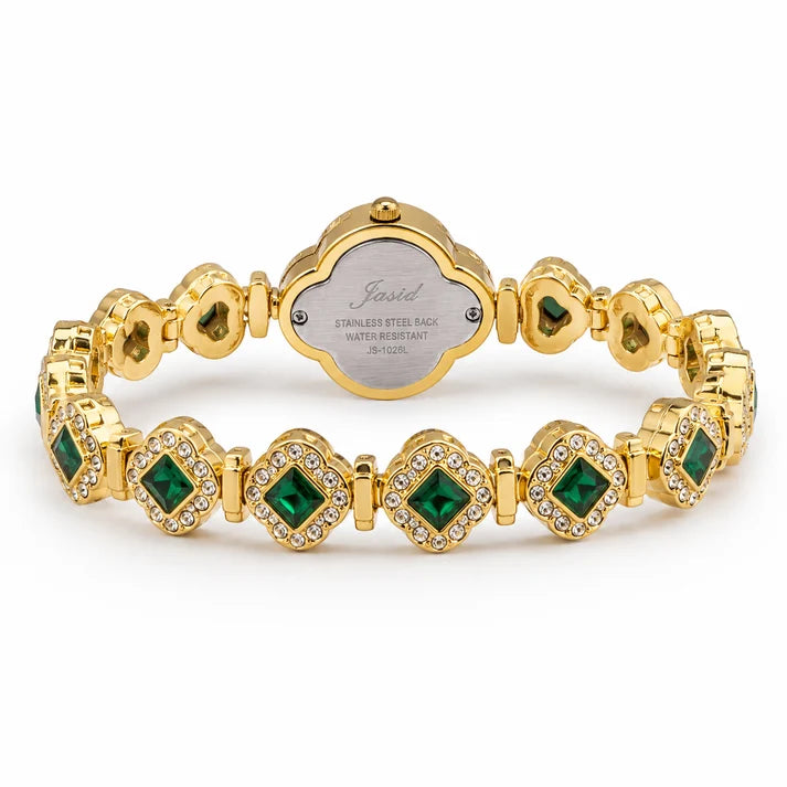 Emerald Van Cleef Zircon Watch For Her
